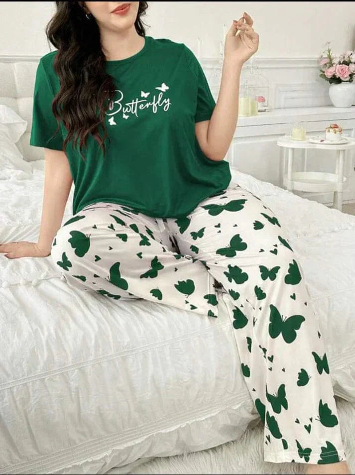 Butterfly Lounge Wear Set