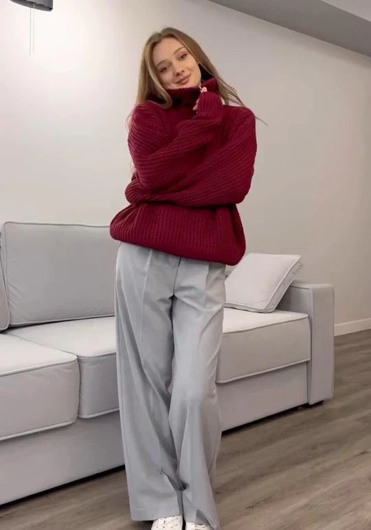 DROP SHOULDER SWEATER