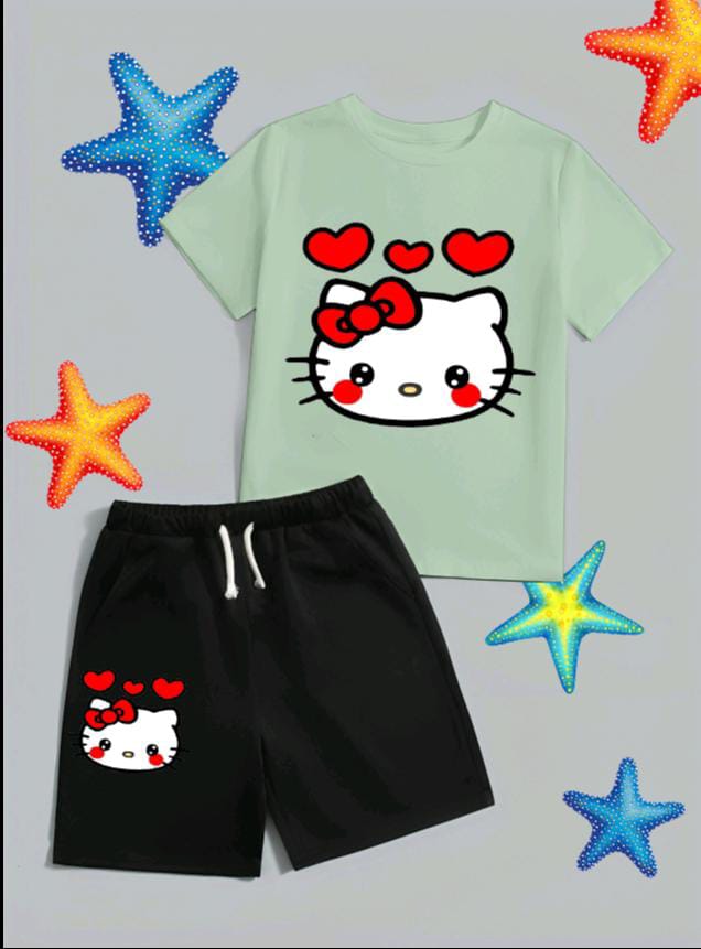 Kitty Printed Short Wear
