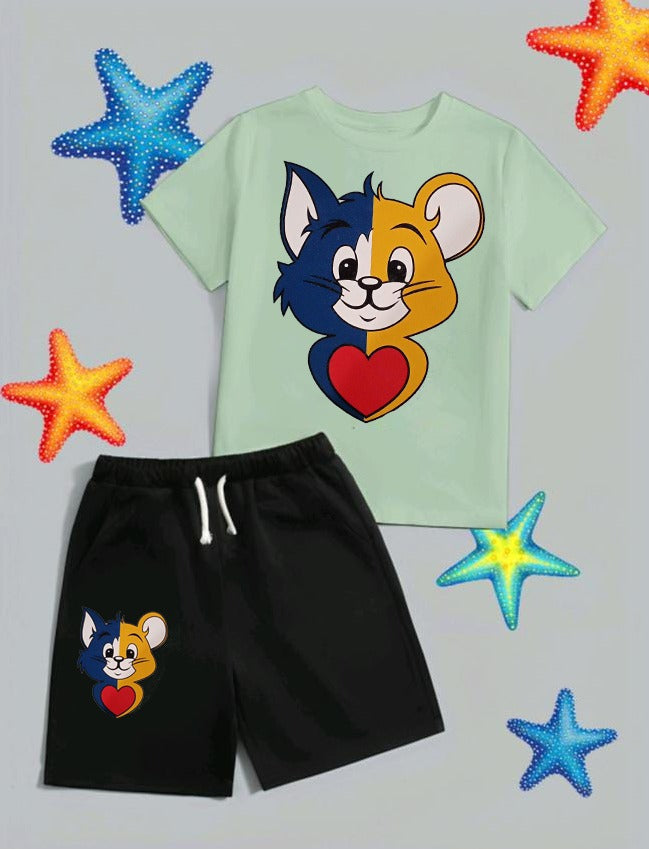 Tom & Jerry Contrast Short Wear