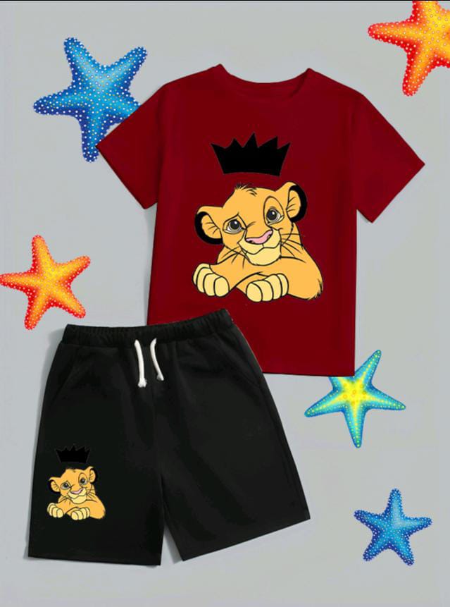 Mufasa Printed Short Wear