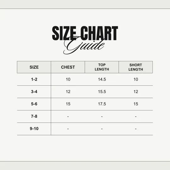 RAINBOW HALF SLEEVES KIDS SHORT SET