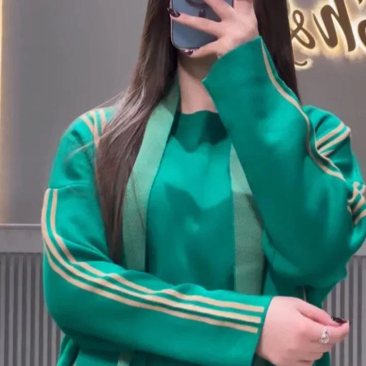 3 Piece Winter Stripe Co-ord Set