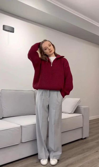 DROP SHOULDER SWEATER