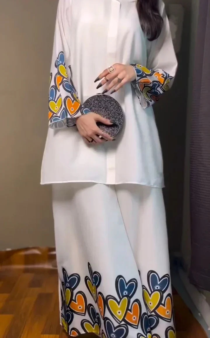 Novella - Printed Shirt and Palazzo