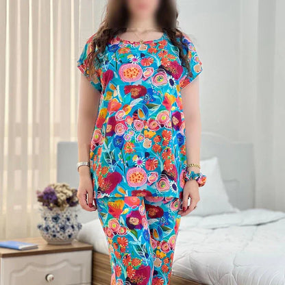 VIVID GARDEN CAPRI CORD-SET