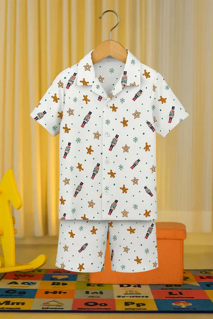 HOLIDAY MAGIC BOYS SHIRT & SHORTS