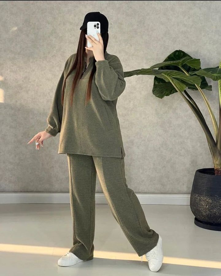 WINTER ZIP STYLE 2 PCS OUTFIT