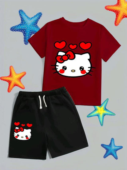 Kitty Printed Short Wear