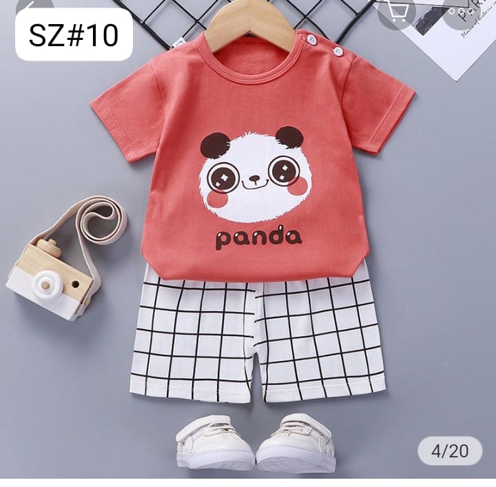 Cute Panda kids Short Wear