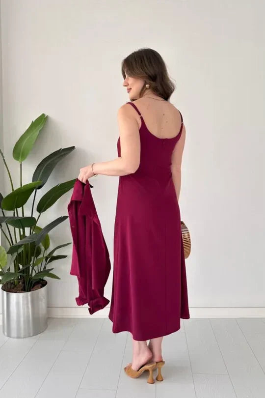 COMFORT KOREAN STYLE LONG KOTI MAXI 2 PIECE