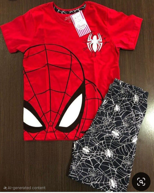 SPIDERMAN KID PRINTED SUIT
